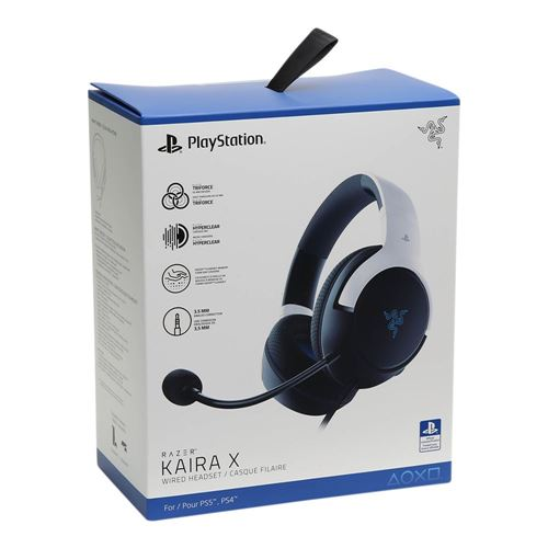Razer Kaira X Licensed PlayStation 5 Wired Gaming Headset Razer Kaira X Licensed PlayStation 5 Wired Gaming Headset